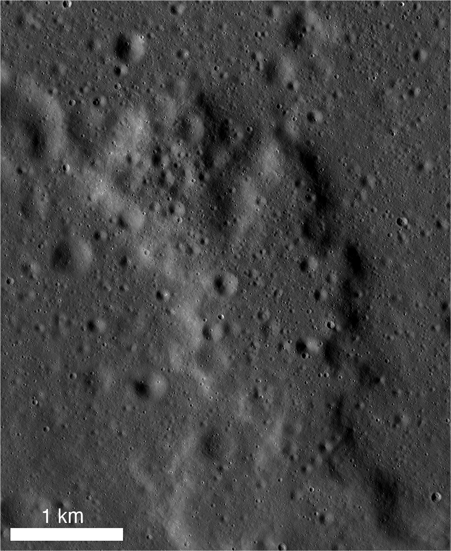 Thick Lava Flow in Easternmost Crisium Basin