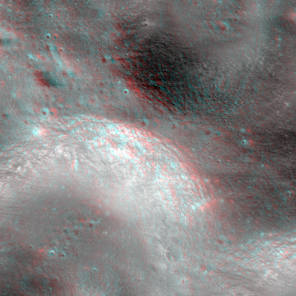 LROC NAC Anaglyph: Mercurius J