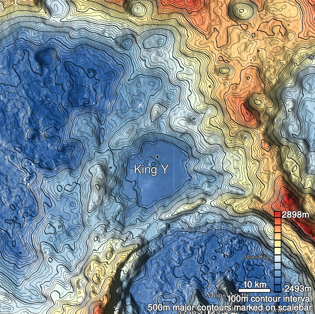 King 26 Shaded Relief