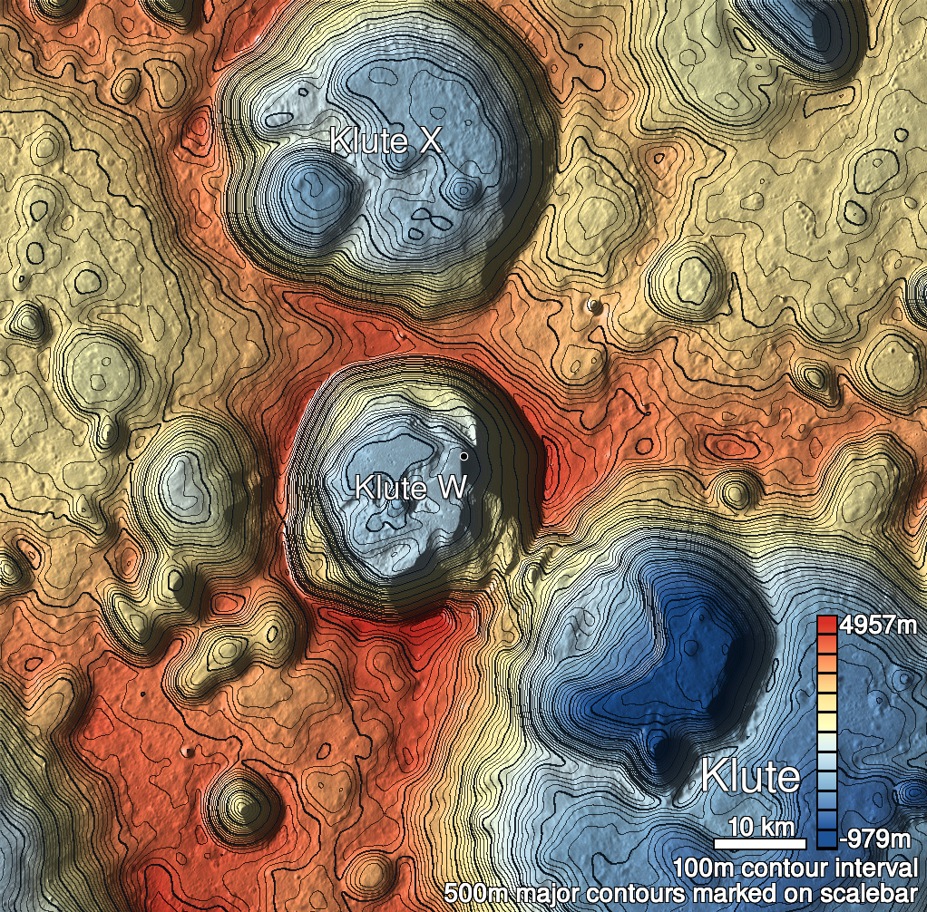 Klute W 3 Shaded Relief