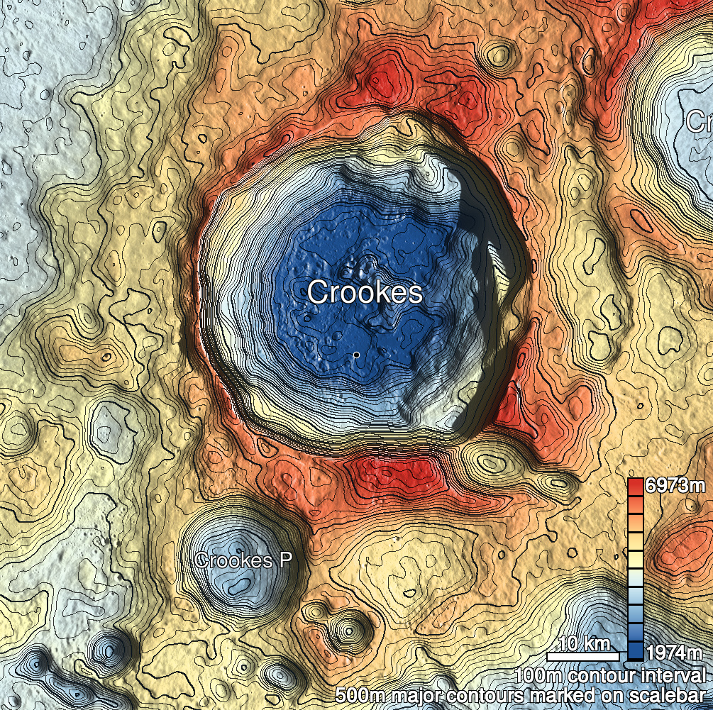 Crookes 5c Shaded Relief